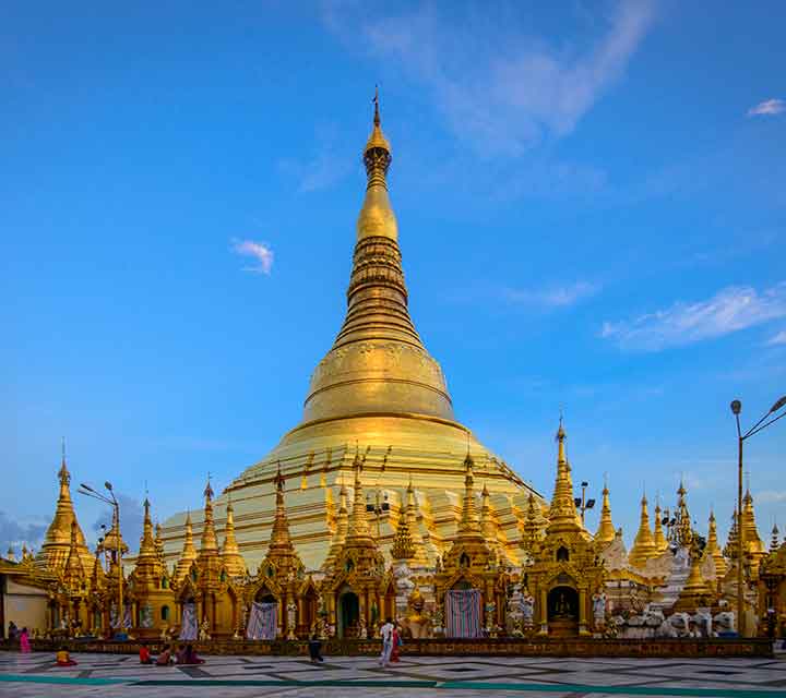 Golden land of Yangon