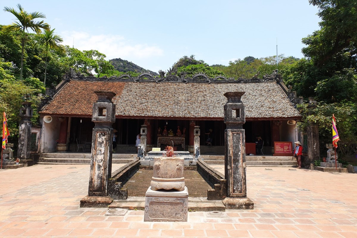 King Dinh Temple at Hoa Lu Ancient Capital showcasing ancient Vietnamese architecture