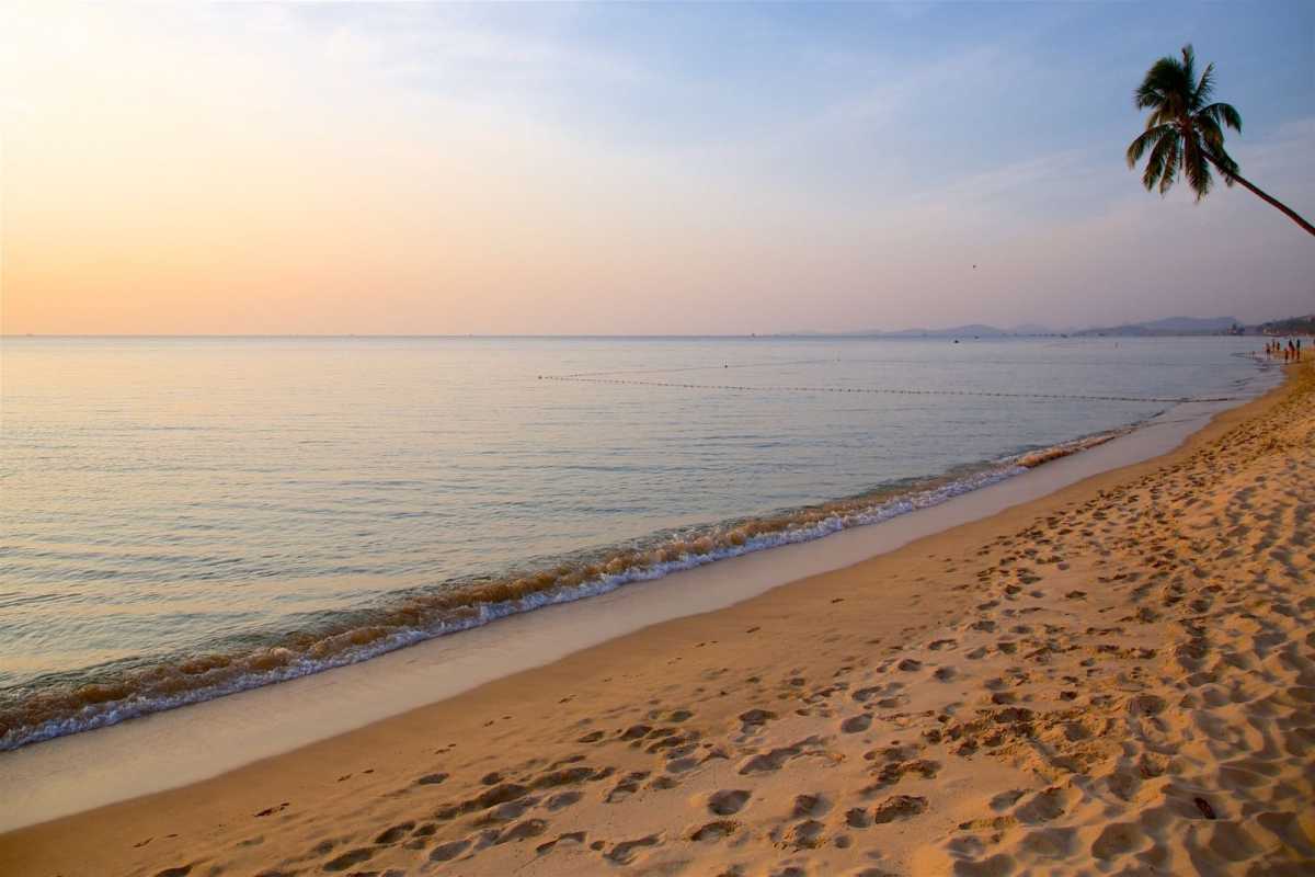 Long Beach (Bãi Dài) Phu Quoc - Early Morning Beach Scene Early morning at Long Beach with calm waters and soft sunlight
