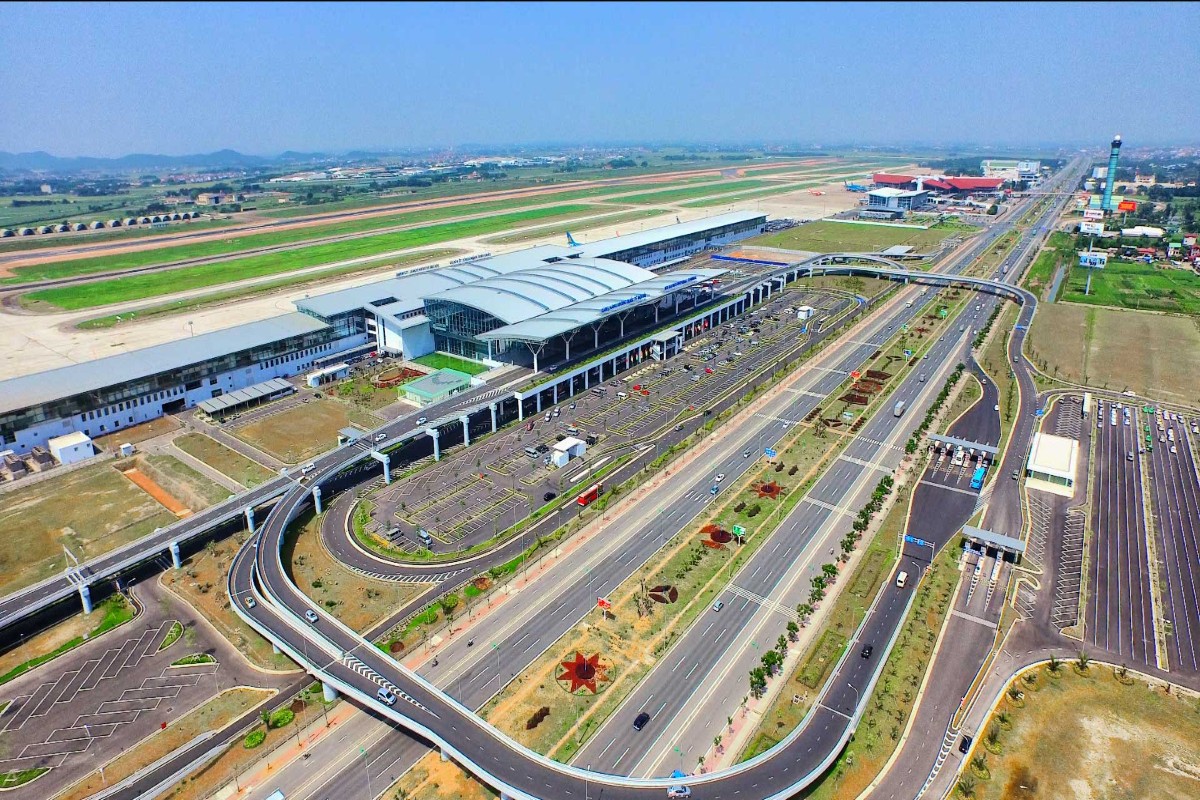 Scenic view of Noi Bai International Airport