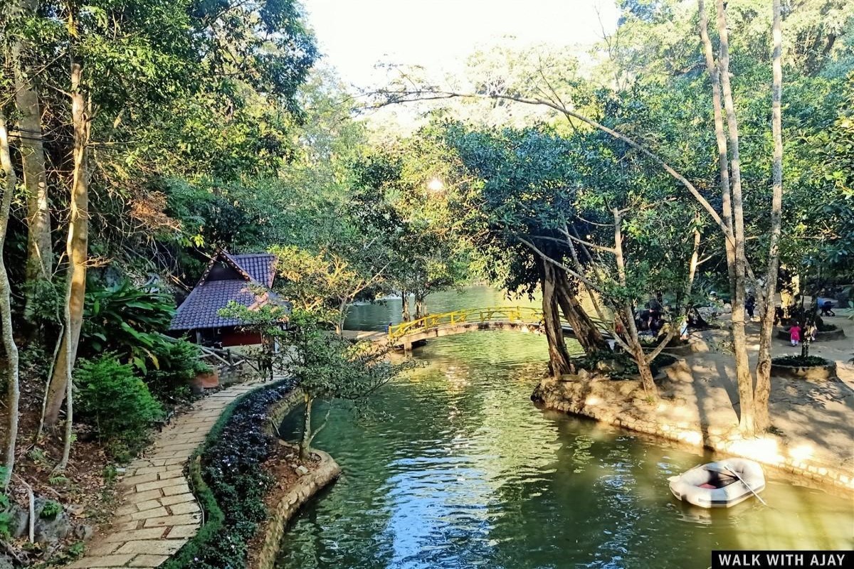 Serene pathway near Prenn Waterfall, Da Lat