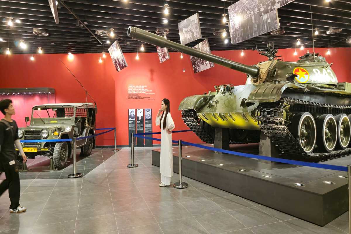 Vietnam Military History Museum War Memorial War memorial inscriptions and plaques inside the museum dedicated to Vietnam War veterans
