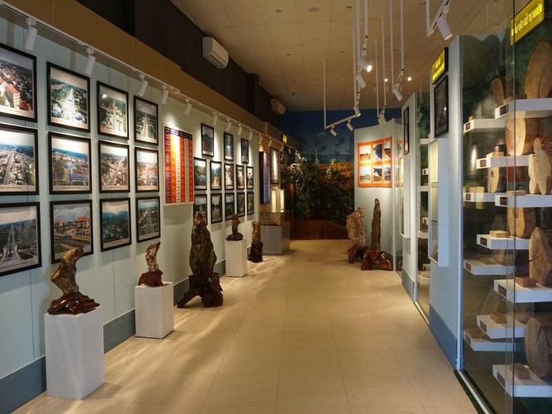 Binh Phuoc Museum showcasing cultural exhibits and artifacts.