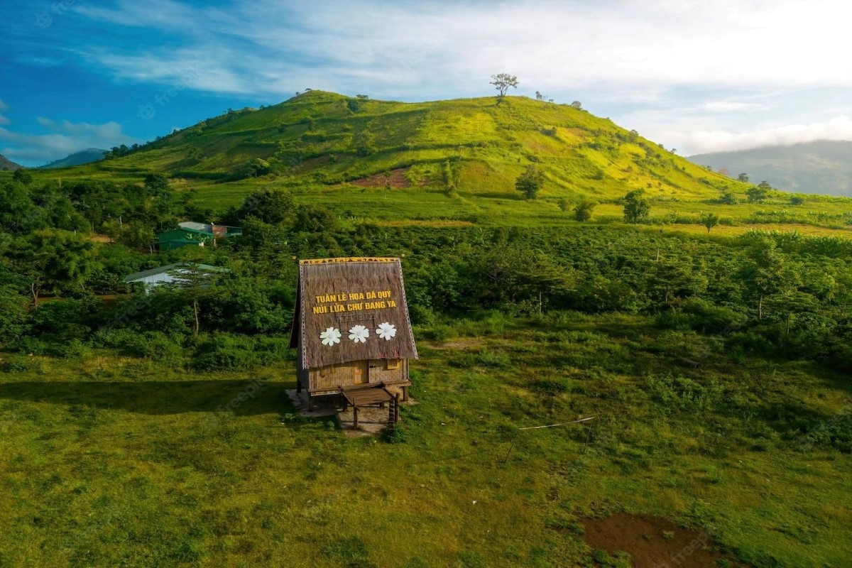 Chu Dang Ya Volcano and nature in Gia Lai province