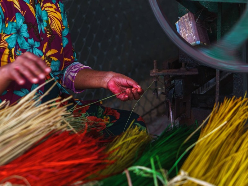 Dinh Yen Mat Weaving Village in Dong Thap province