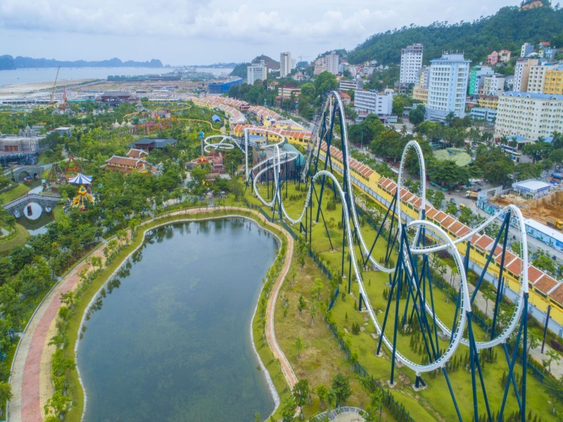 Hình ảnh toàn cảnh Sun World Hạ Long Complex từ trên cao